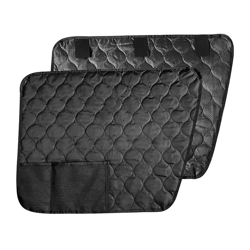 Car Seat Door Protection Mat Pet Mat Side Door Dirty Resistant Anti-scratch Protection Mat Car Pet Mat Anti Kick Oxford Cloth