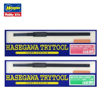 HASEGAWA TT-5 모델링 치즐 2 라운드 얇은 푸시 나이프 TT-6 모델링 치즐 3 삼각형 조각 나이프 스크라이버 모델 조각 도구 