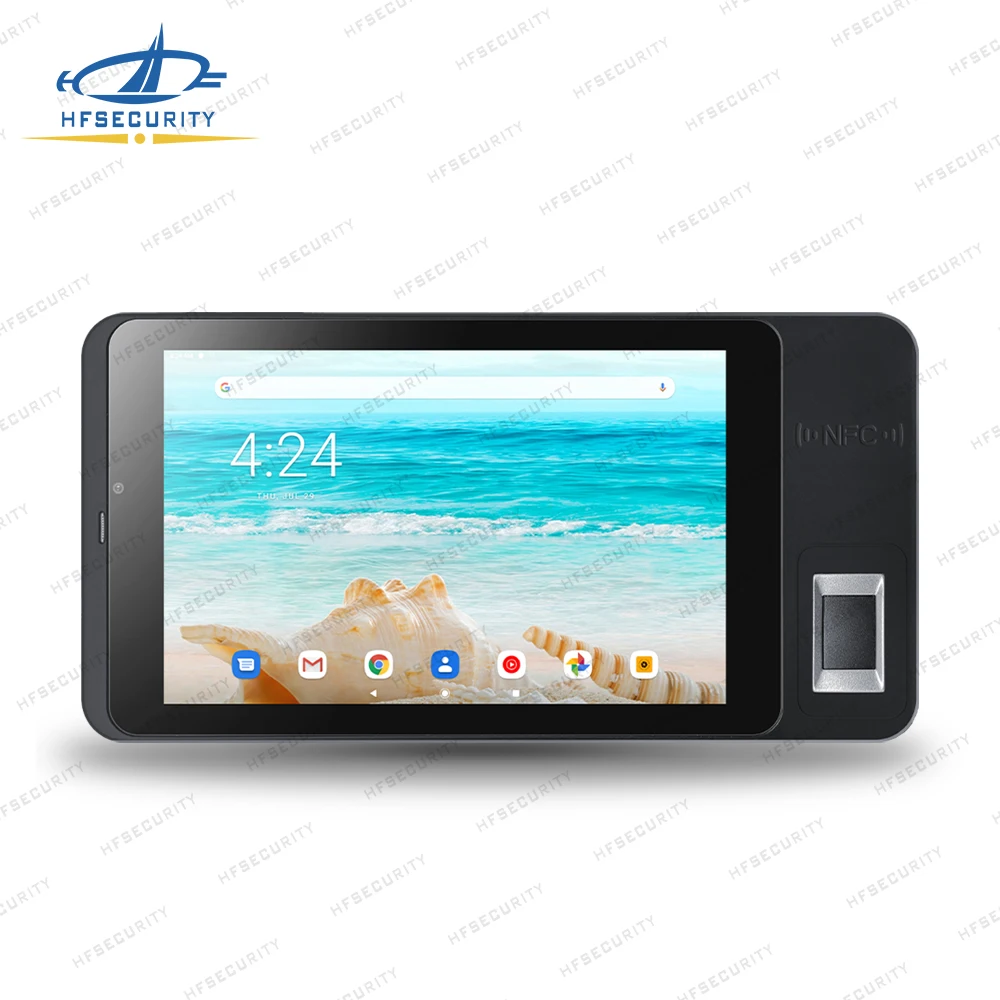 HF FP07 HFSecurity Tablet portatile da 7 pollici con scanner per impronte digitali