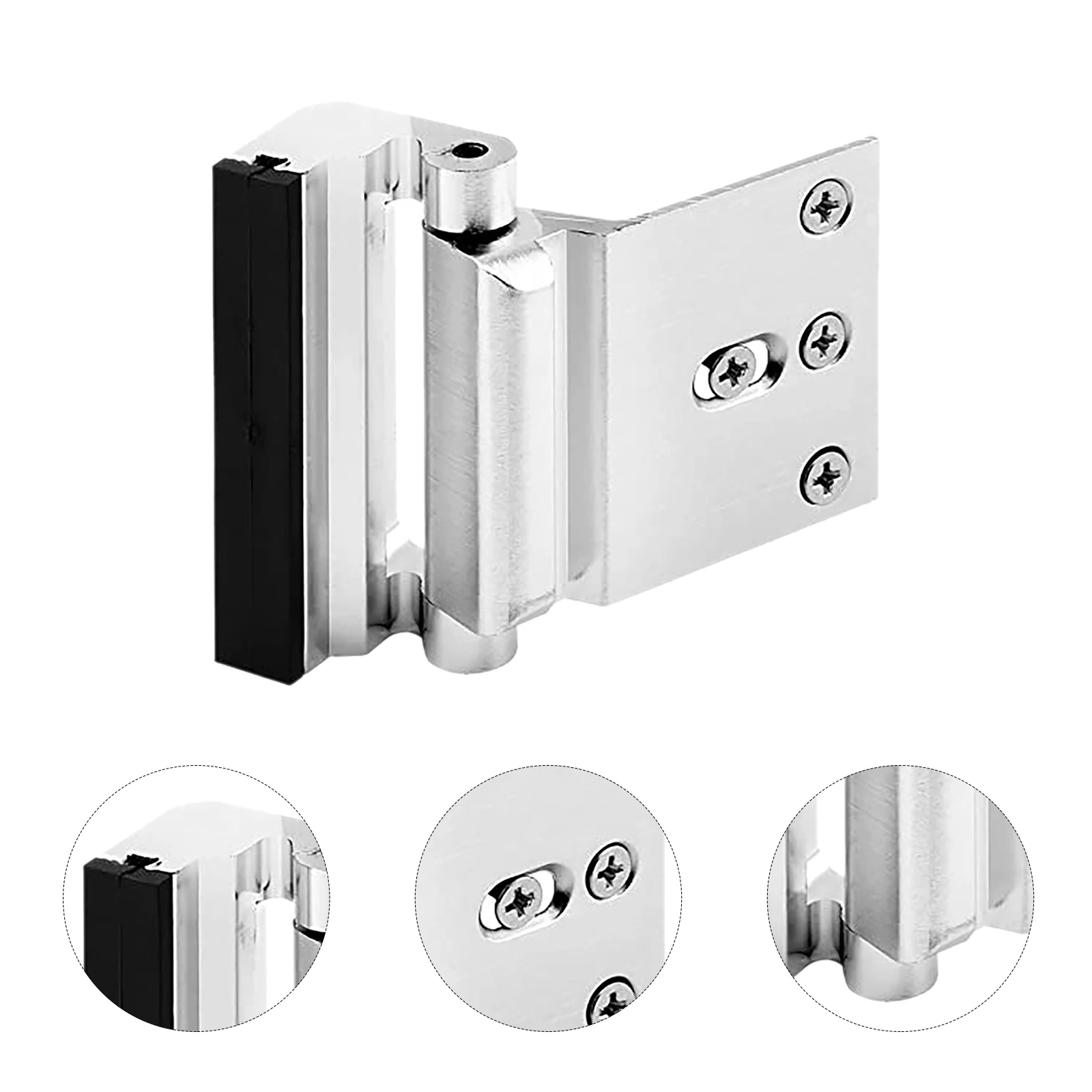 Metall-Sicherheitsschloss für Zuhause, Diebstahlschutz vorne, einfache DIY-Installation, langlebiger Türriegel, Sicherheit, Büro, Wohnung, Tür