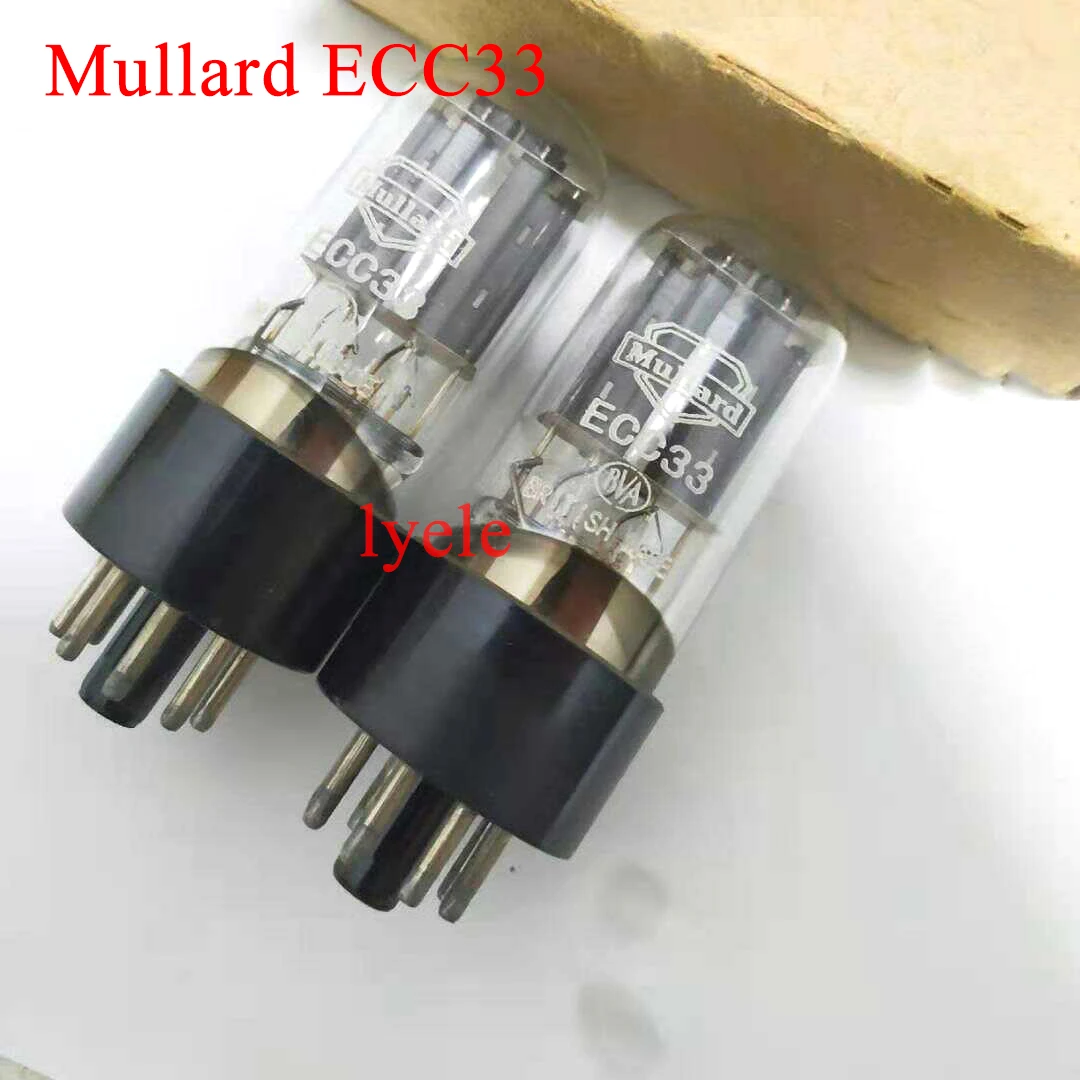 British Mullard ECC33 vacuum tube replaces 6SN7 6H8C 6N8P CV131 5962 tube DIY audio amplifier