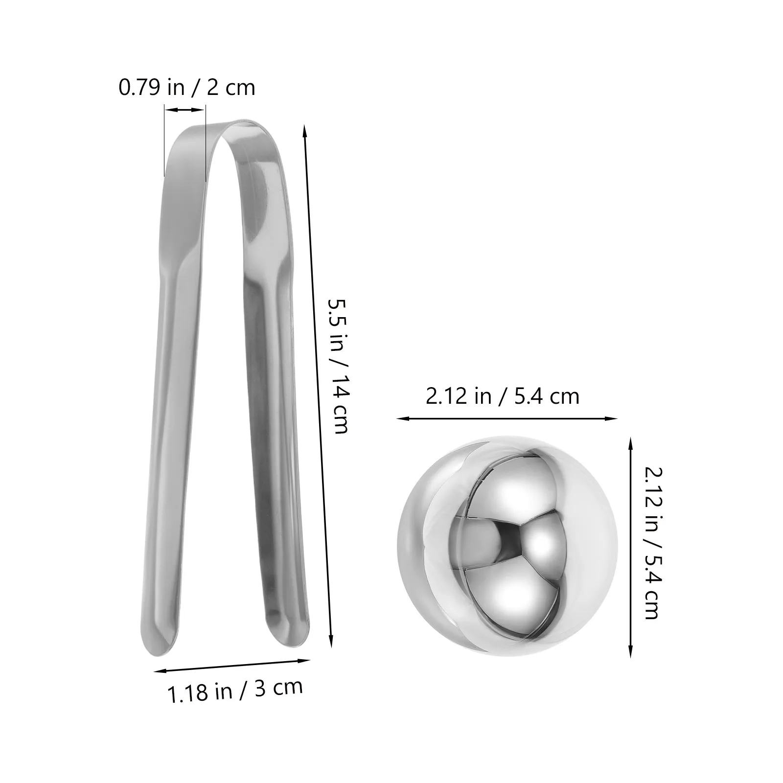 1Set Stainless Steel Cooling Balls Reusable Non-Melting Metal Balls for Beverage Chilling Coffee Tea Wine Stones - view 6