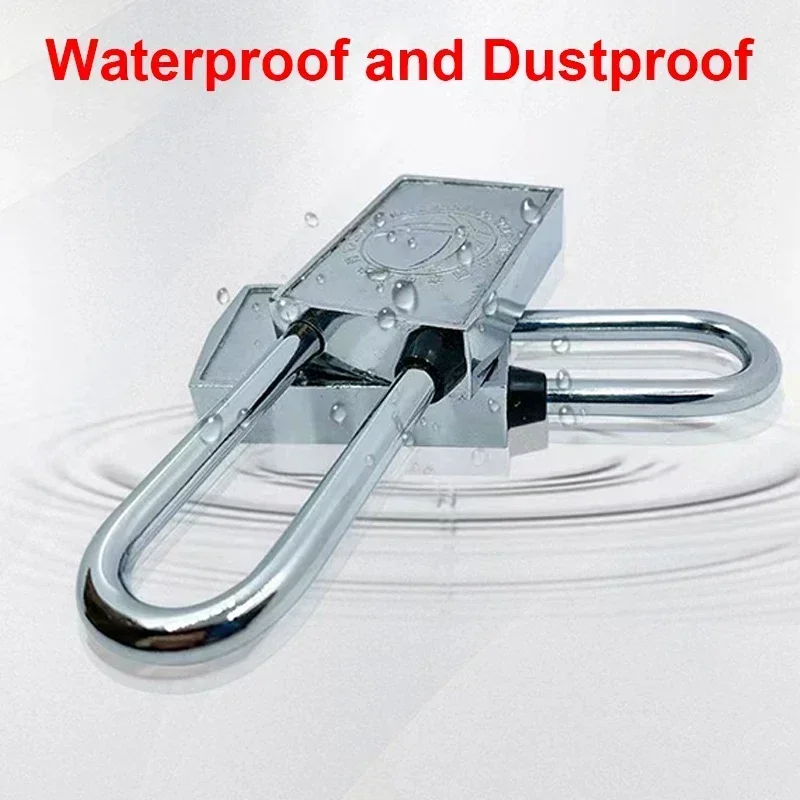 Heavy Magnetic Lock Induction No Password Required Strip Anti-blocking Rain Rust Dustproof Waterproof Padlock for Outdoor Use