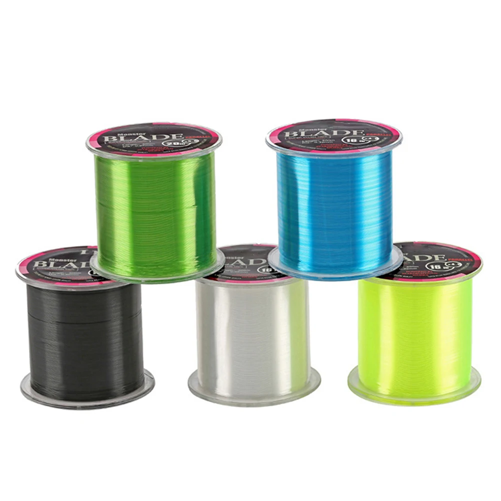 

Super Strength Durable 500m Nylon Fishing Line Fishing Main Line Seapole Fishing Gear Lure Wire Black (4.0)