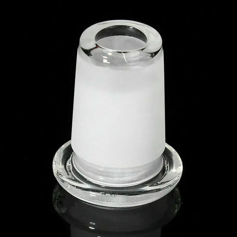 3 Pièces Adaptateurs Bong En Verre 18mm Vers 14mm - Connecteurs Chillum Mâle Femelle