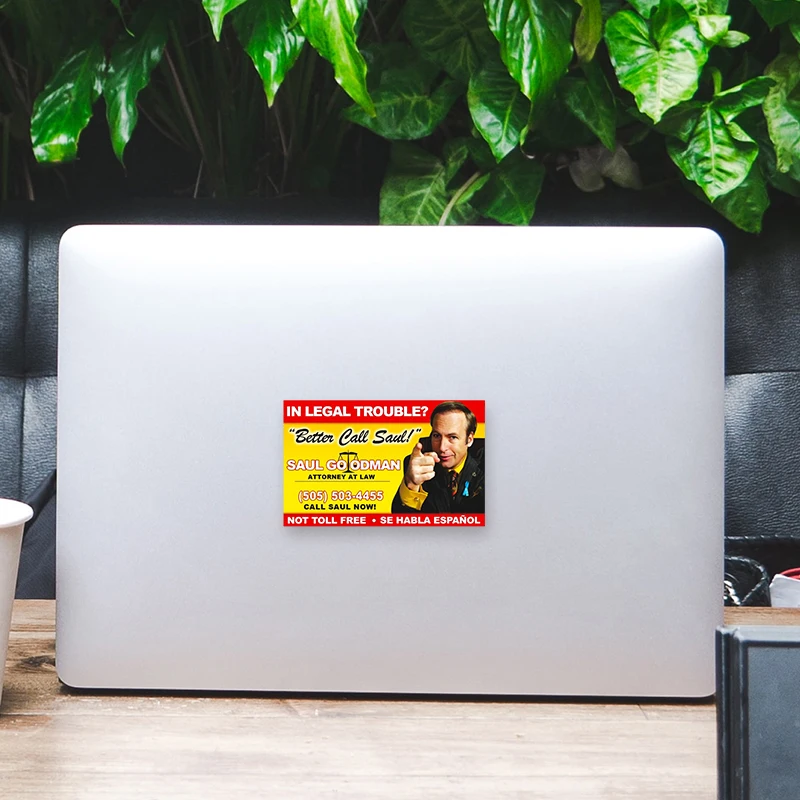 Better Call Saul Motorcycle Stickers Funny for Motorbike Fuel Tank Electric Scooter Car Window Bumper Waterproof Vinyl Decals