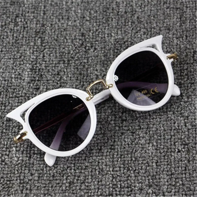 Kids Sunglasses Girls Brand Cat Eye Children Glasses Boys UV400 Lens Baby Sun Glasses Cute Eyewear Shades Goggles Fashion Cute