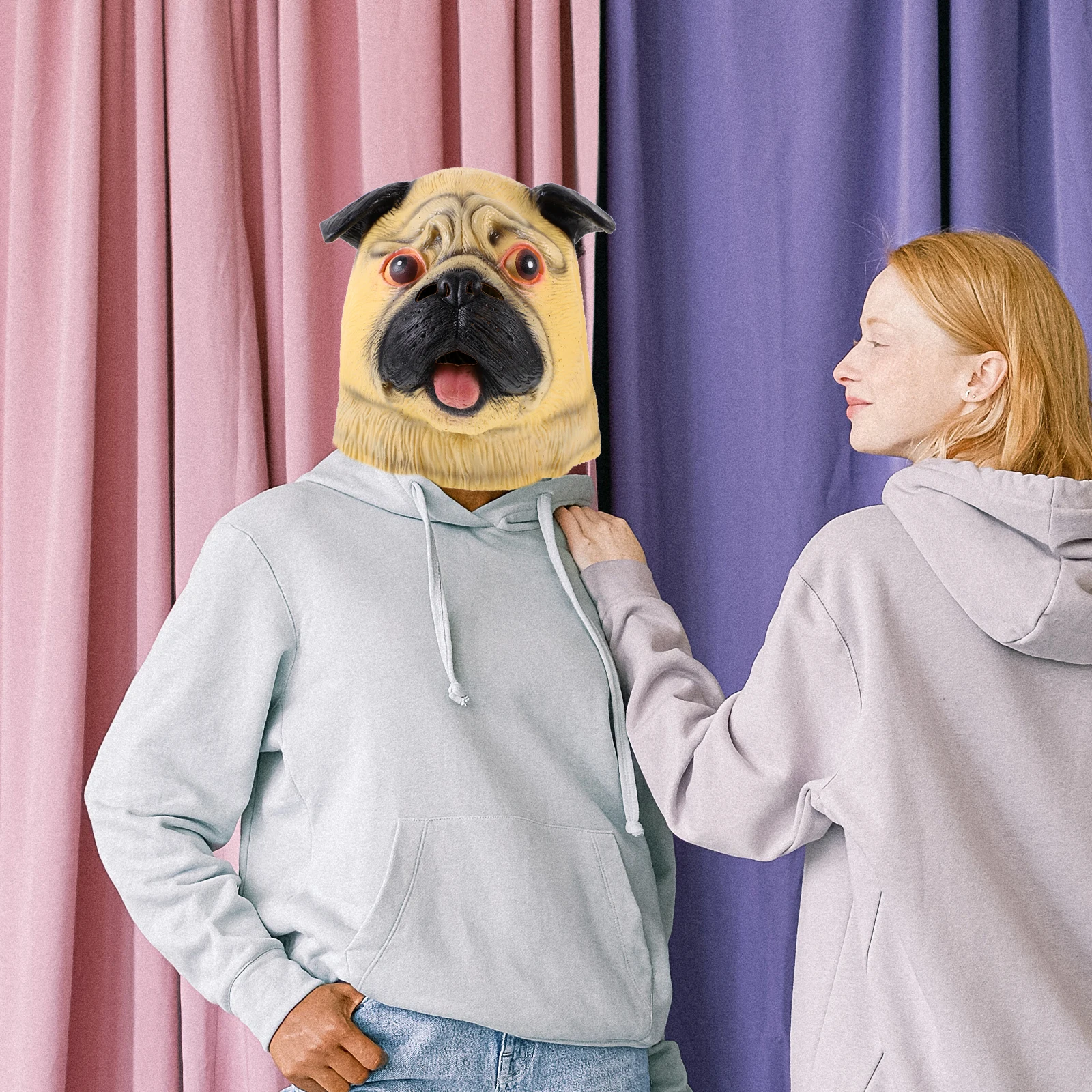 

mask Natural Rubber Full Head Animal Costume For Masquerade Halloween Carnival Party Cosplay Props