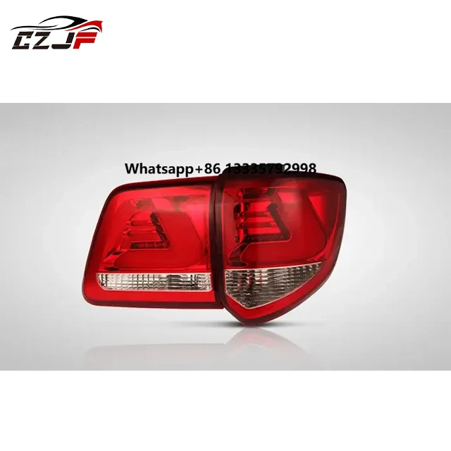 

LED Tail Lights with Amber Turn Signal forToyota Fortuner 1th Gen (KUN60) 2011 2012 2013 2014 2015