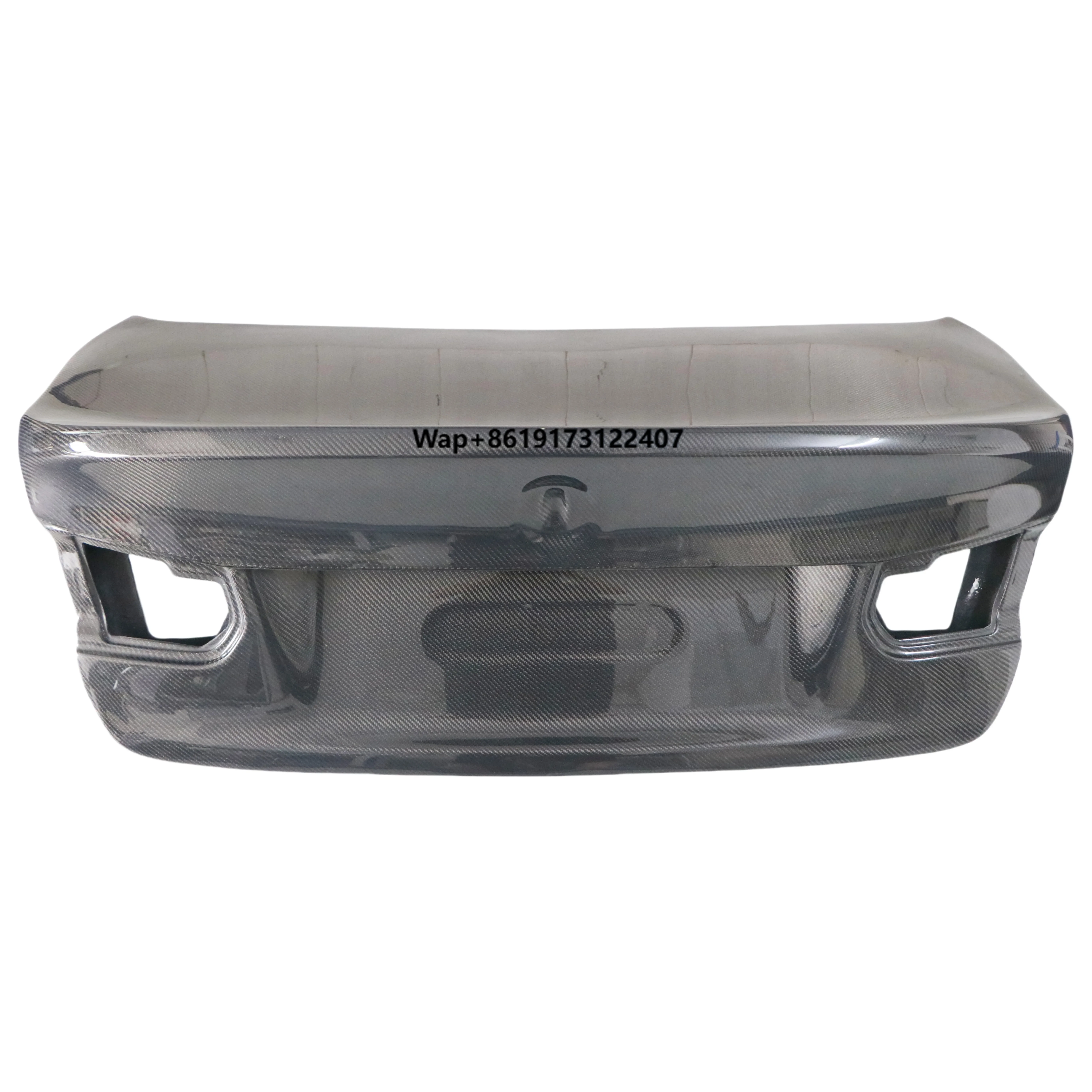 

For 3 Series F30 F35 2012-2018 Carbon Fiber Rear Trunk Lip High Quality Wet Carbon Rear Trunk Cover Brand New Body Kits