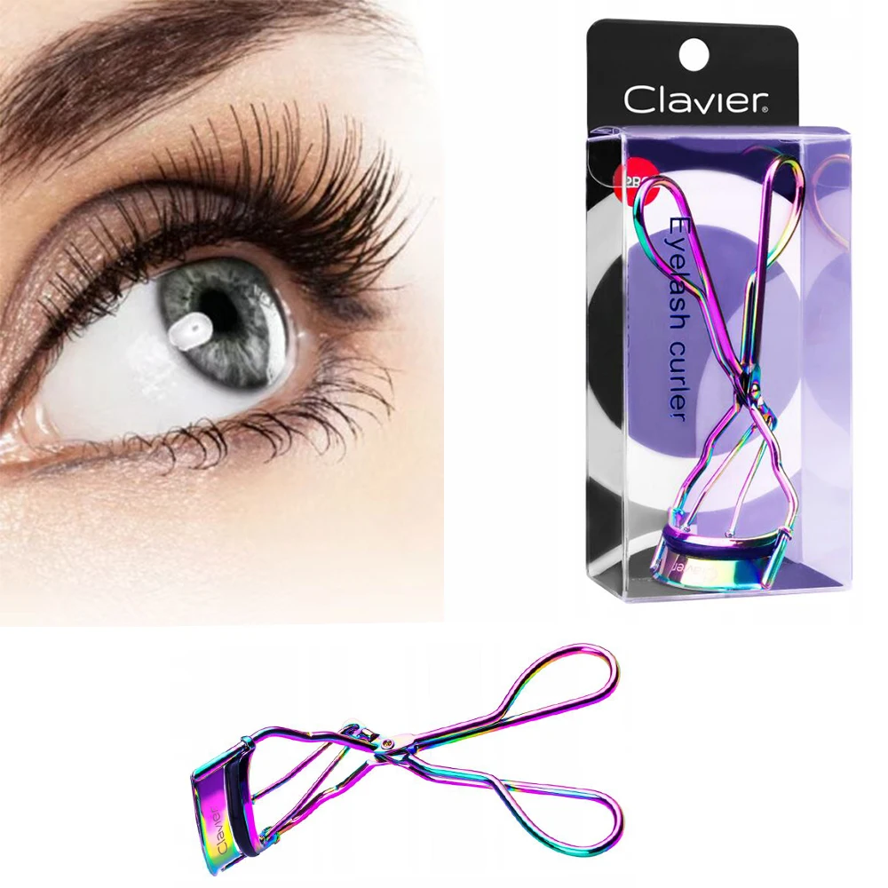 Eyelash Curler High quality Stainless Steel Colorful Eyelash Clip Wide Angle Partial Eyelash Aid Tools Natural Curling