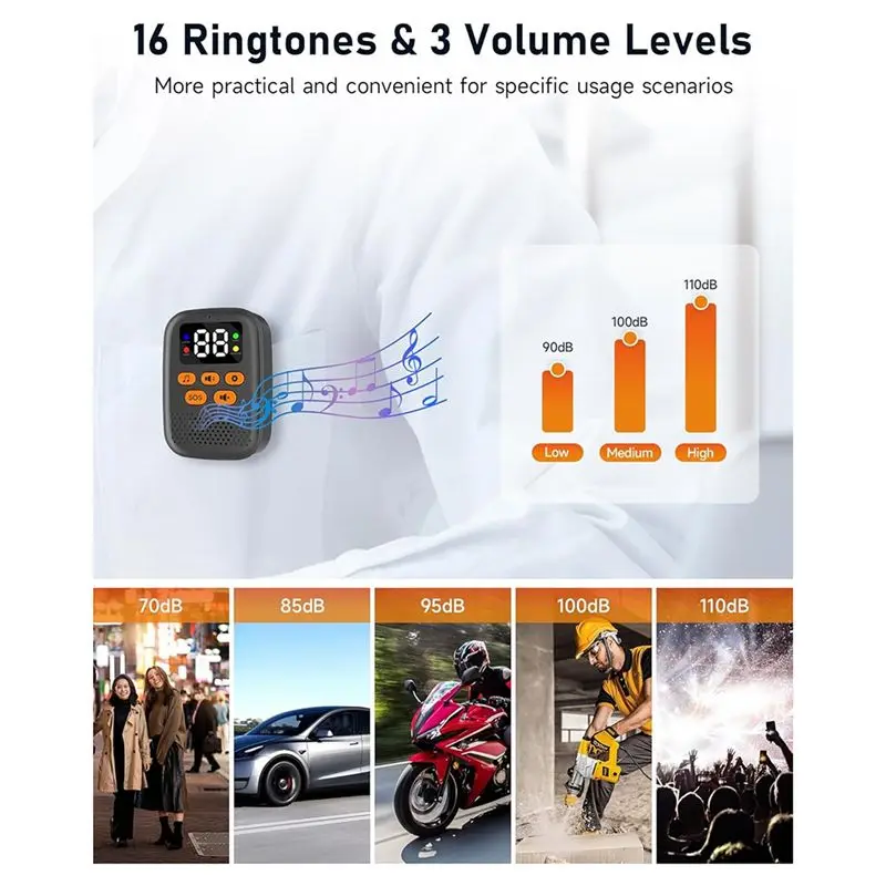 [NEW A09R!】 Wireless Caregiver Call Button For Elderly,Caregiver Pager Elderly Monitoring With Vibration, Alert Button For Senio