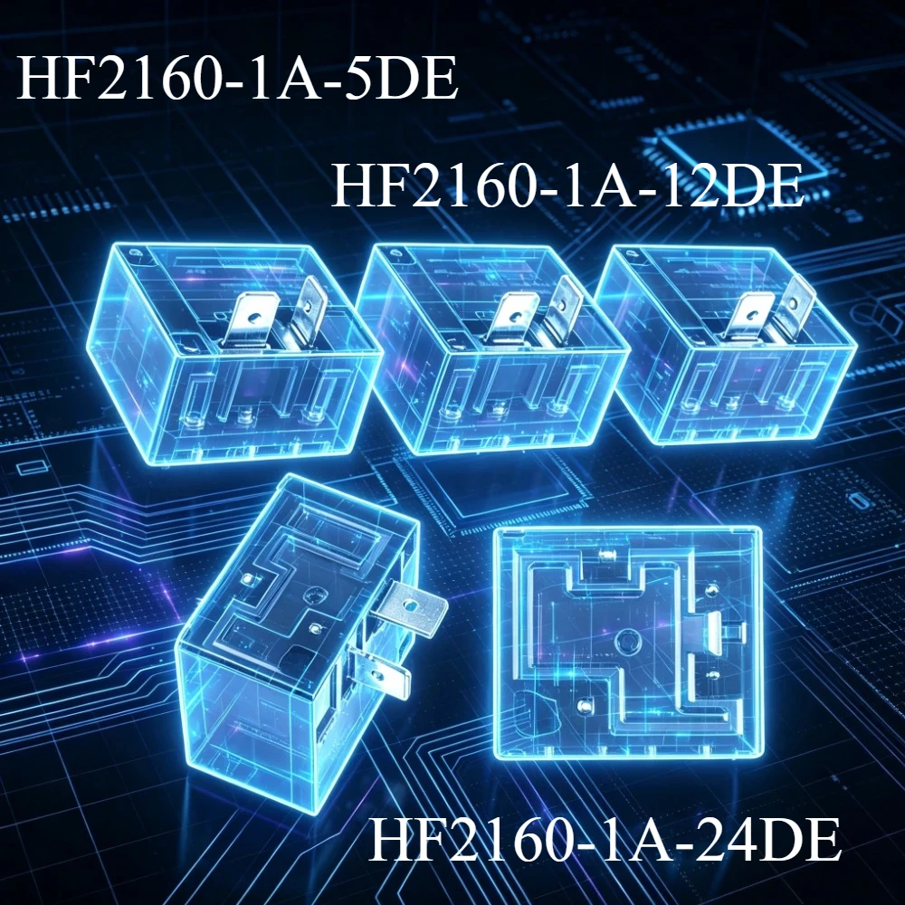 5PCS/Lot Brand new and original   HF2160-1A-5DE HF2160-1A-12DE HF2160-1A-24DE 4-pin group normally on high power Relay