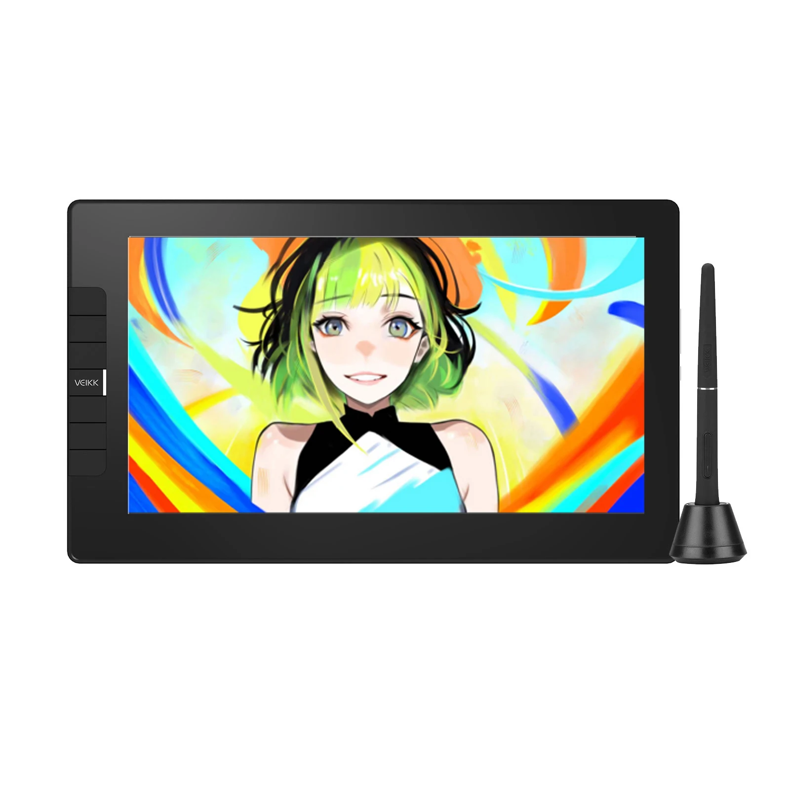 VEIKK VK1200 Pen Tablet Monitor With 6 Keys And 8192 Levels Pressure Pen For Artist With Good Quality