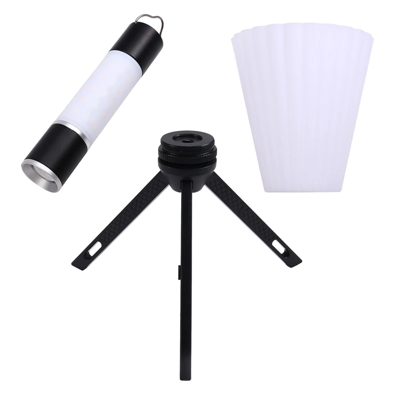 

Camping Light Camping Hiking Portable Light Rechargeable Flashlight Outdoor Tent Light