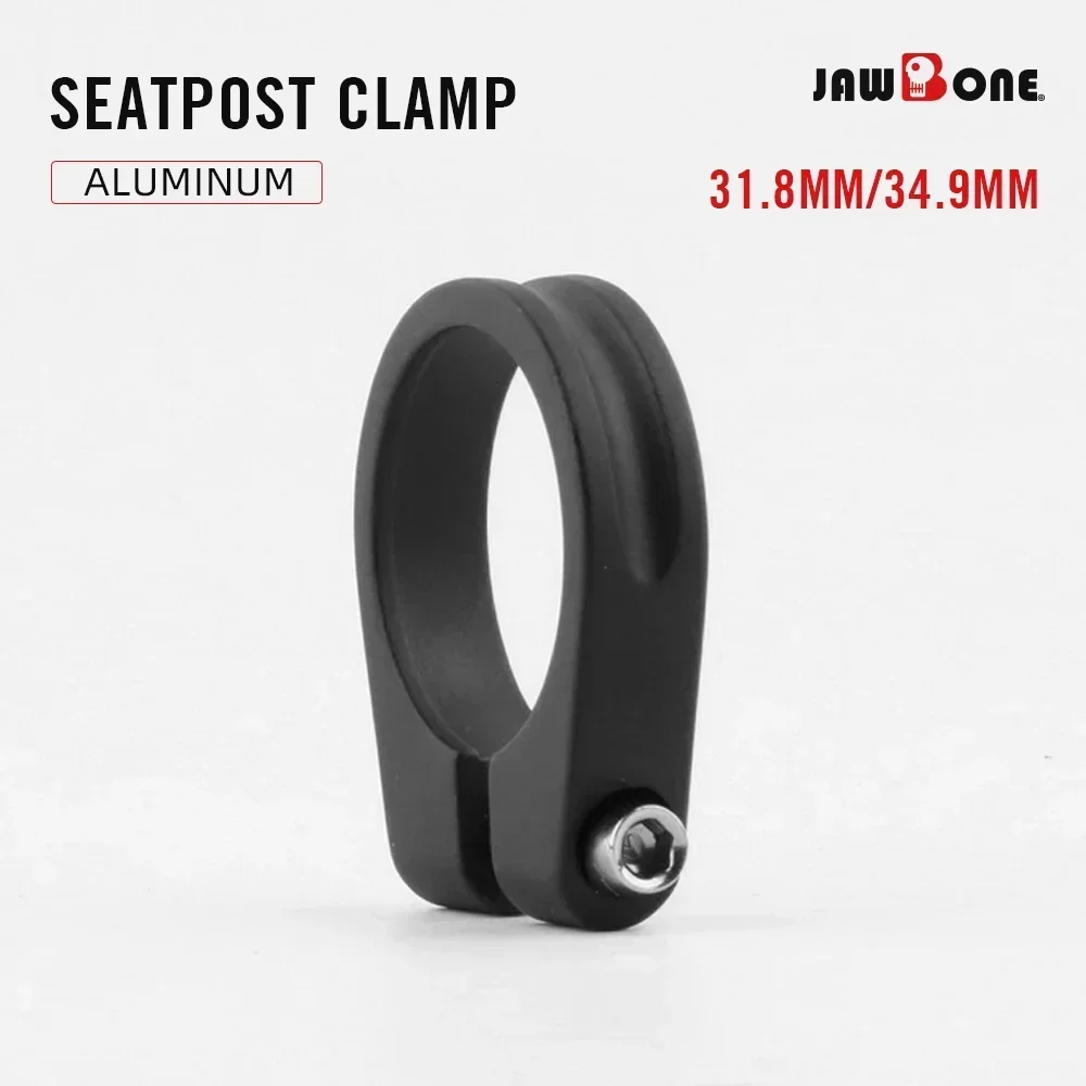 Jawbone Seat Post Clamp CNC Alloy Light Saddle Bicycle Seating Post for 25.4  27.2  30.9 31.6 mm Lock Bike Cycling Accessories