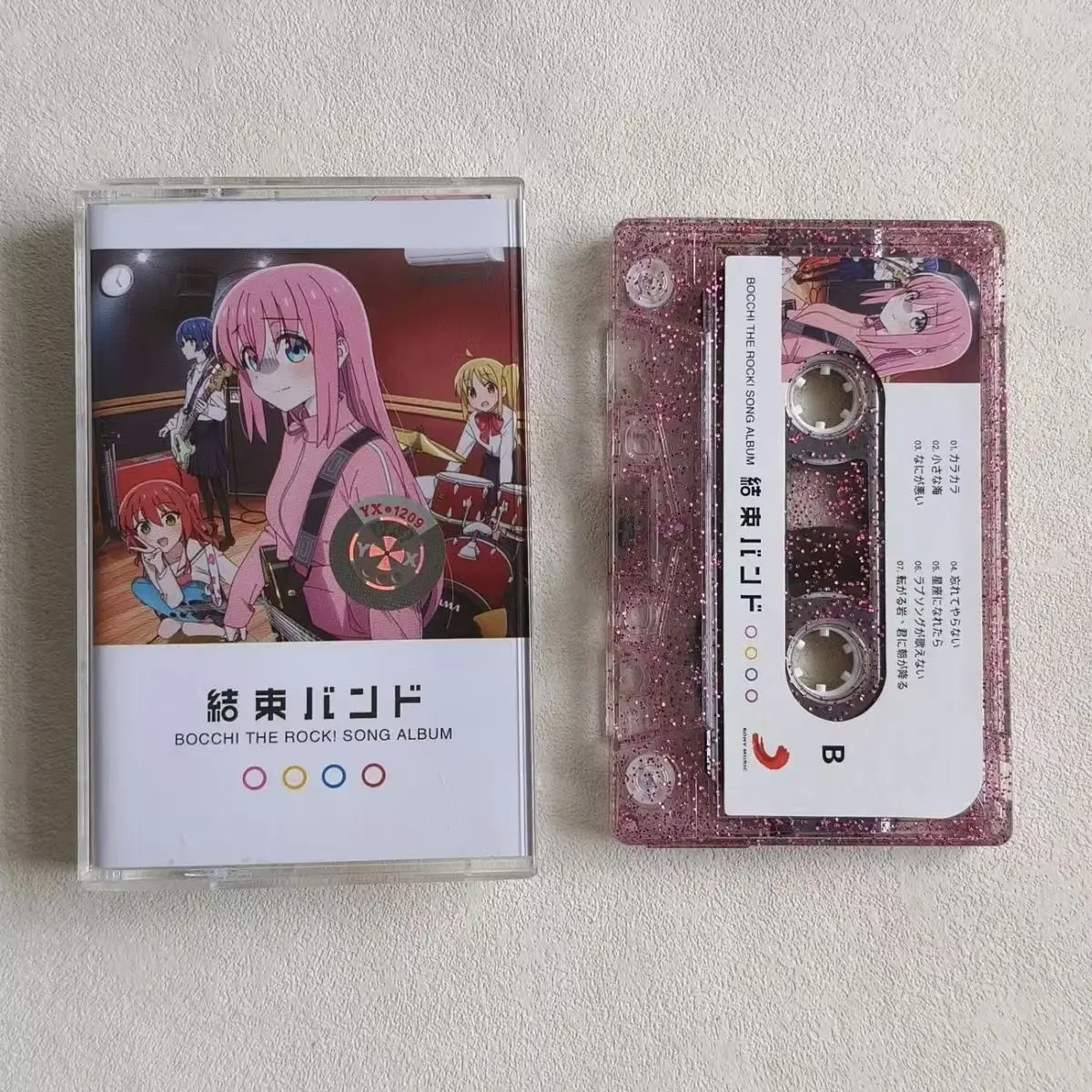 Anime BOCCHI THE ROCK Kessoku Banndo Music Tape Greatest Hits OST Album Cassettes Cosplay Recorder Walkman Car Soundtracks Box