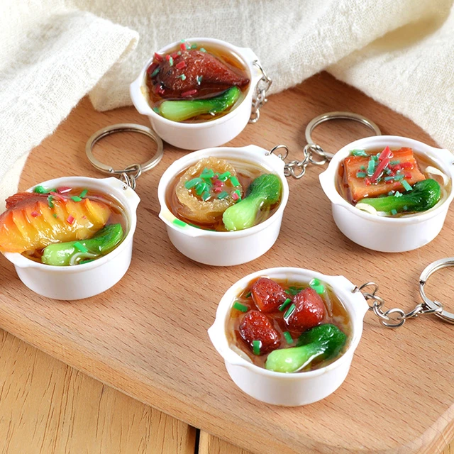 Food keyrings hot sale
