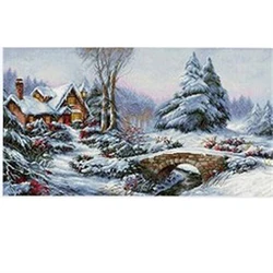 6658 DIY cross stitch kit Set for cross-stitch christmas products promotion Stich Kit Sets cross stitch embroidery complete kit