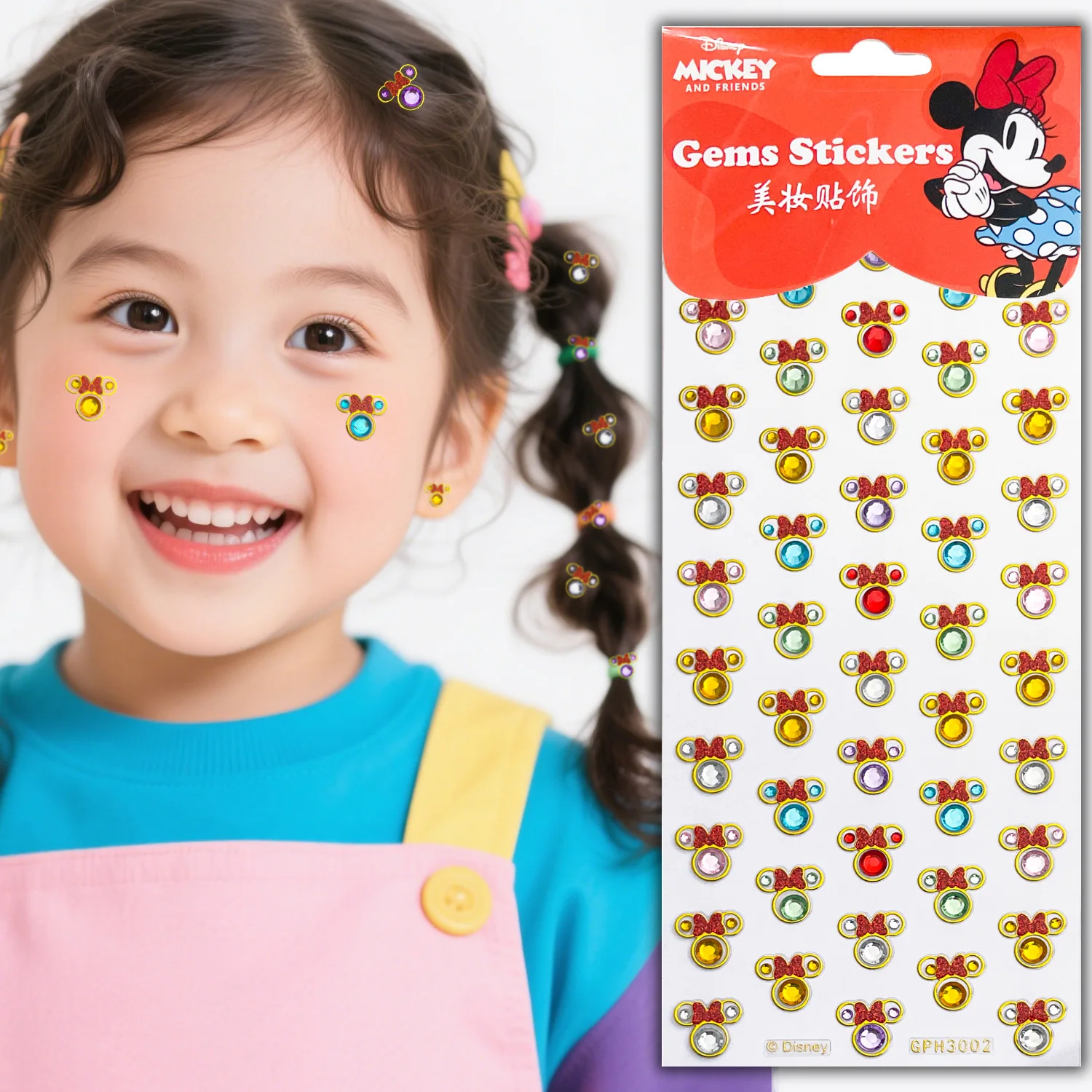 

Miniso Disney акриловые хрустальные наклейки для бровей и бриллиантов, детские игрушки, декоративная живопись, материалы для самостоятельного изготовления