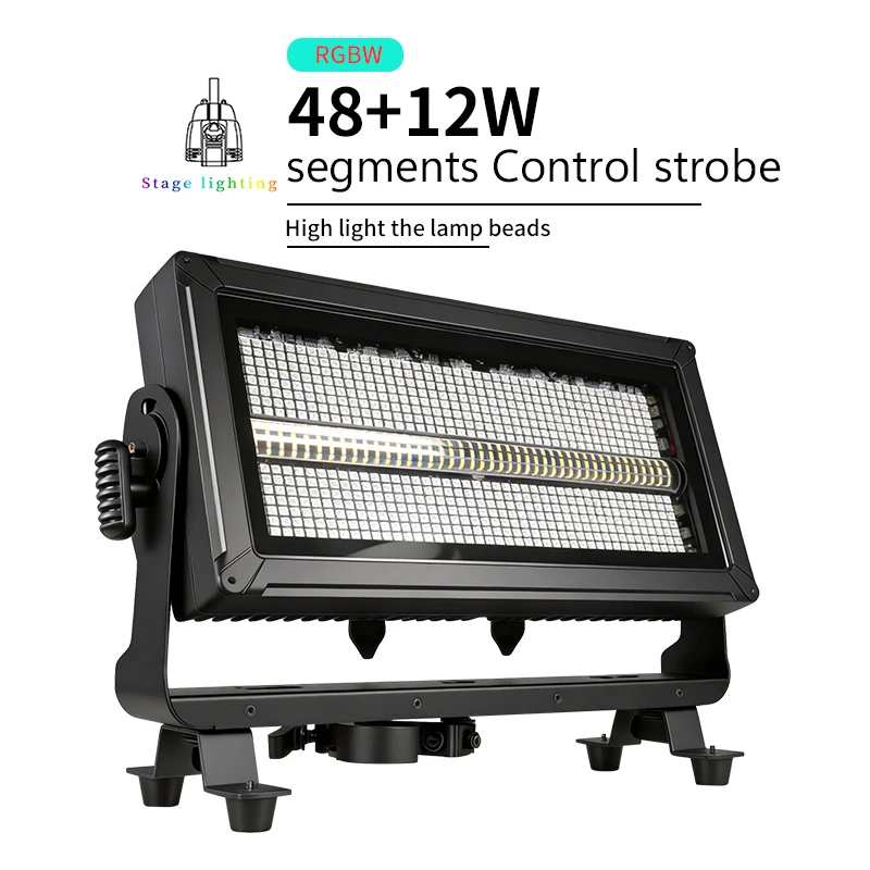 LED 400W 48+12 Waterdichte Stroboscoop DMX Super Heldere Outdoor Wall Washer Stroboscoop Podiumverlichting Effecten Concert DJ Disco - afbeelding 2