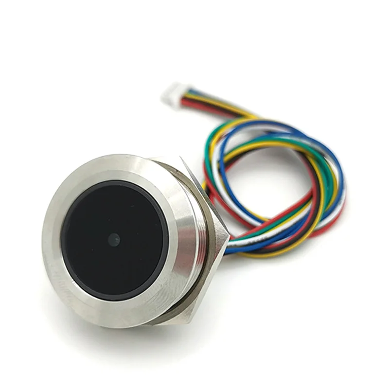 M18K-GM861 Metal LED Control Ring Indicator Light UART Interface 1D/2D Bar Code QR Code Barcode Reader Module