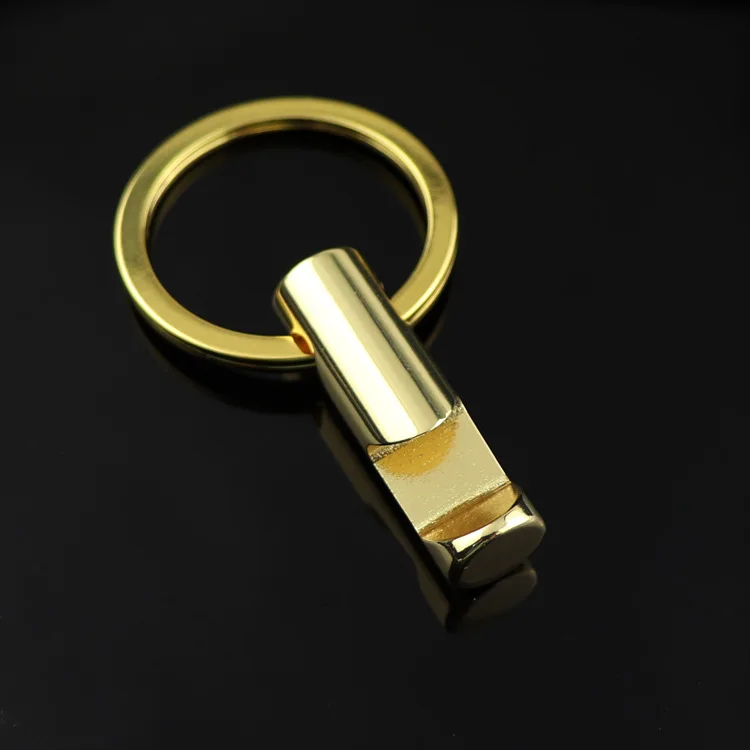 

2Pcs Gold Bottle Opener Keychain 2 In 1 Beer Openers Keyring Zinc Alloy Car Key Chain