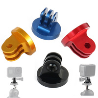 Top Aluminum 1/4 inch Mini Tripod Adapter Mount for GoPro Hero11 10 9 8 7 Black Sjcam M10 Xiaomi Yi 4K Eken Go Pro Accessories