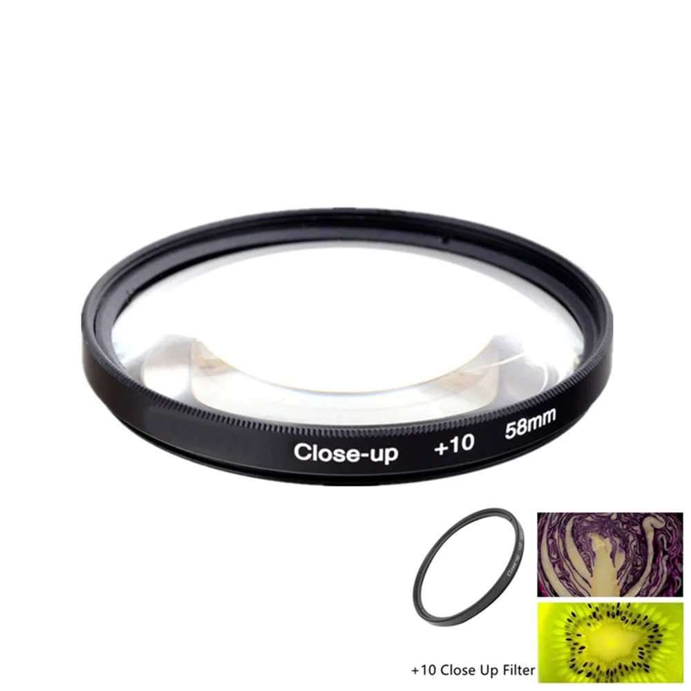 Macro Filter 37/40.5/43/46/49/52/55/58/62/67/72/77/82mm Close Up 2/4/8 Lens Filtor For Canon Nikon Sony Camera DSLR Accessories