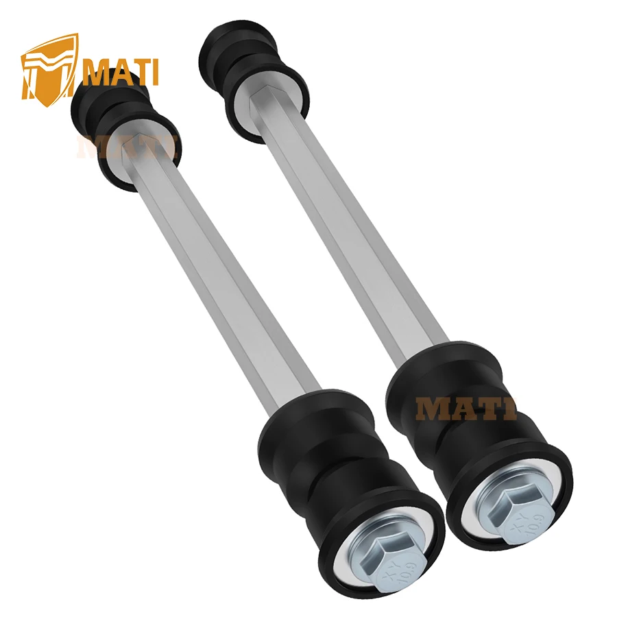 M MATI 2PCS Stabilizer Bar Linkage Rod & Bushing for Polairs Sportsman 550 850 1000 Scrambler 850 1000 5415885 5414877 5138936