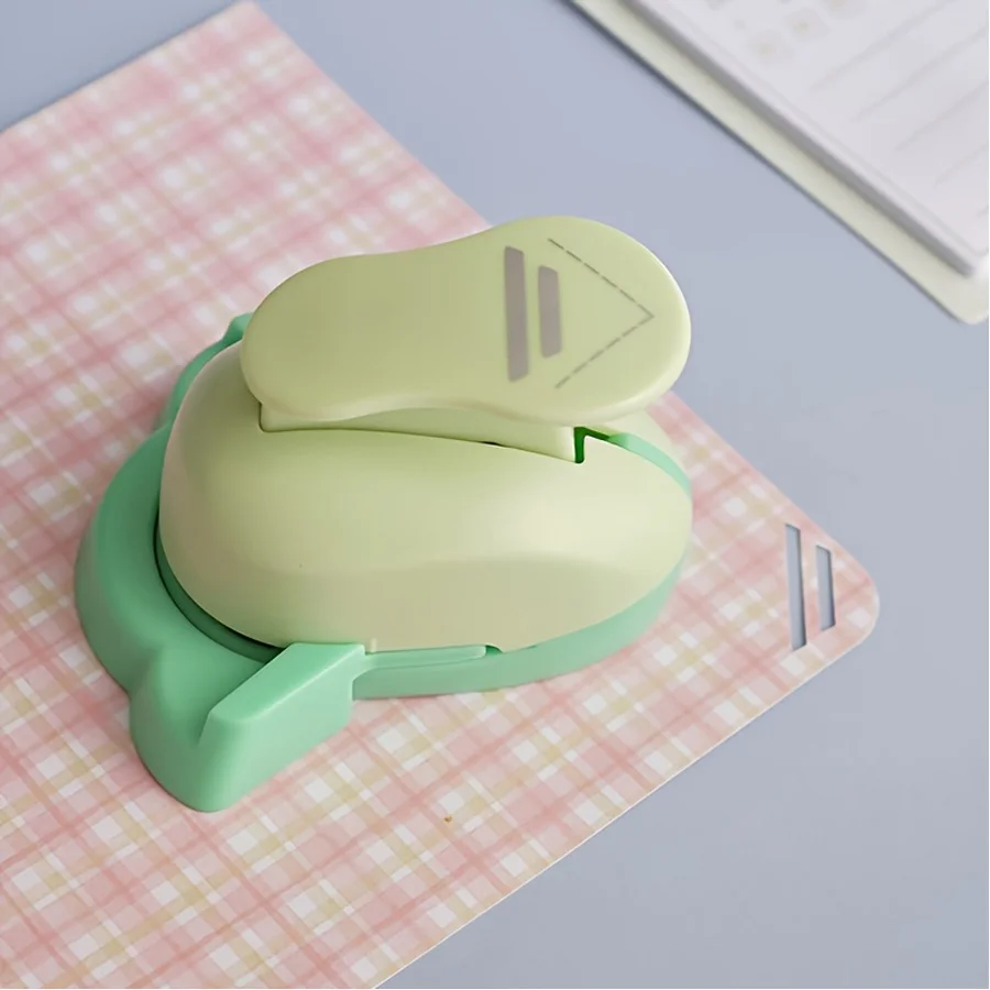 Paper corner cutting machine, creative DIY edge and corner embossing decoration, right-angle rounded corner punching machine