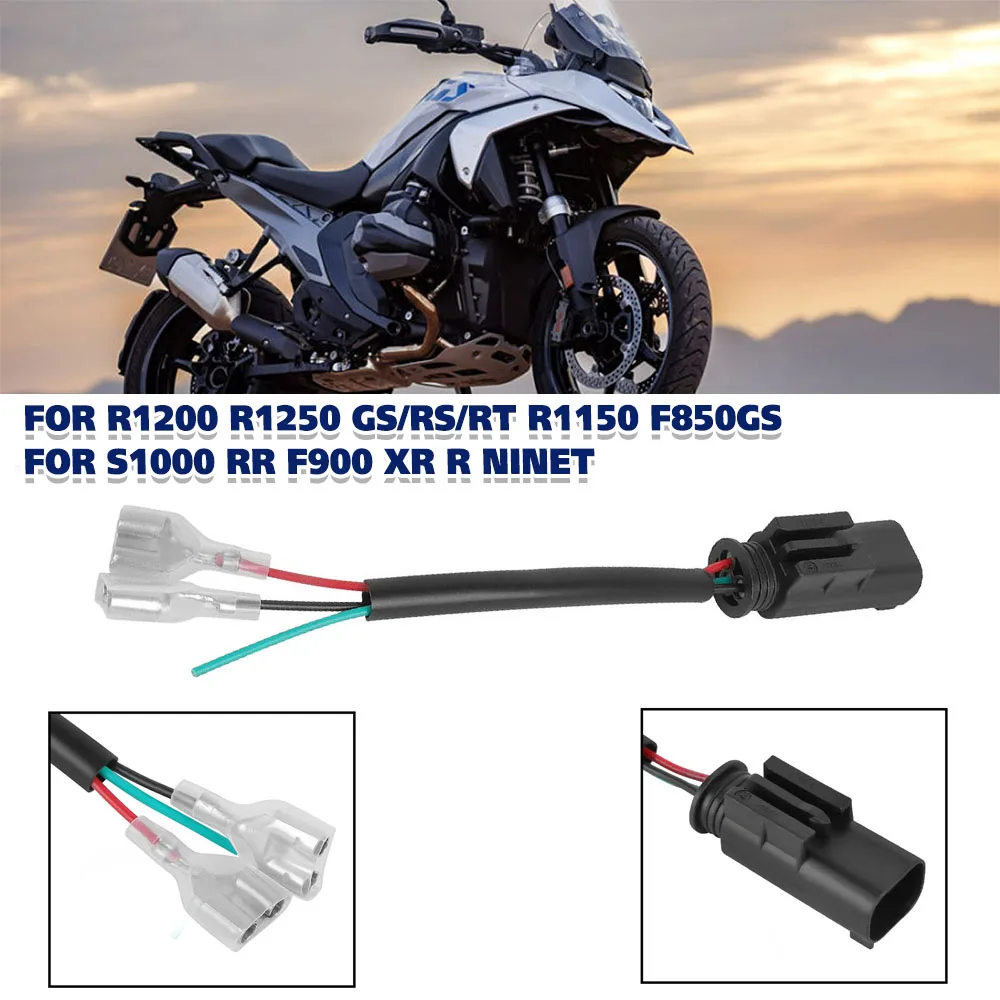 

Разъем розетки для BMW R1200 R1250 GS/RS/RT R1150, жгут проводов розетки Y, кабель-разветвитель F850GS S1000 RR F900 XR R NineT