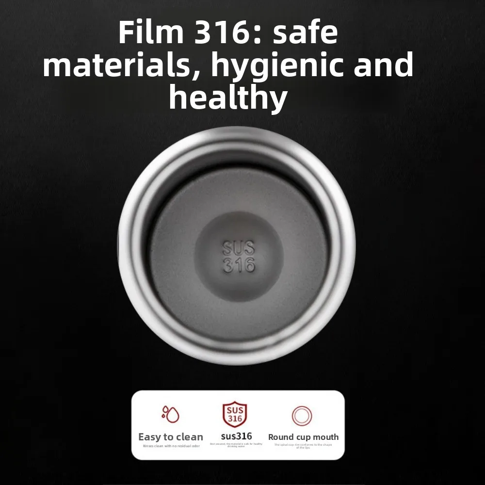 قارورة ترمس 316 من الفولاذ المقاوم للصدأ، سعة 1 لتر للمياه والشاي والقهوة، قارورة ترمس باردة وساخنة، أكواب قارورة ترمس من الفولاذ المقاوم للصدأ #4