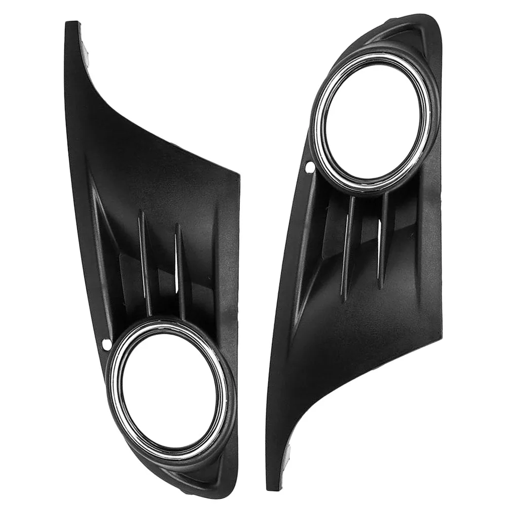 2Pcs Car Front Bumper Grille Fog Light Cover Grill Left & Right For VW Golf MK6 Variant Cabriolet 2009-2013 5K0853665 5K0853666