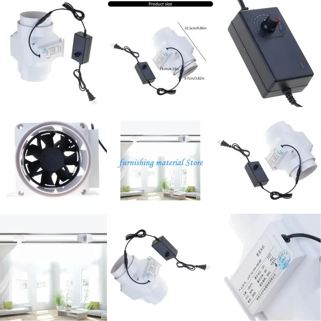 

Y5gd скорость регулируемая ванная комната для дома вентилятор 13 Вт 12 В.