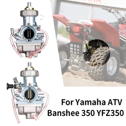 CARBURETOR Fits FOR YAMAHA BANSHEE 350 1987-2006 350 YFZ 350 RIGHT & LEFT SIDE NEW CARB 1987-2006 Compatible 2pcs