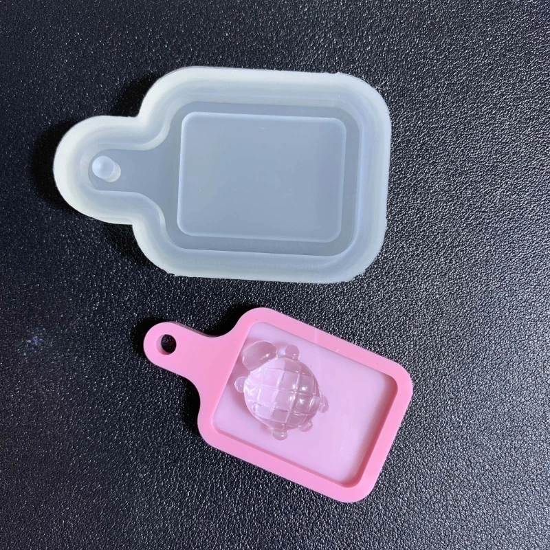 Moule en Silicone à sable mouvant pour d'été, en résine époxy cristal, ornements bijoux