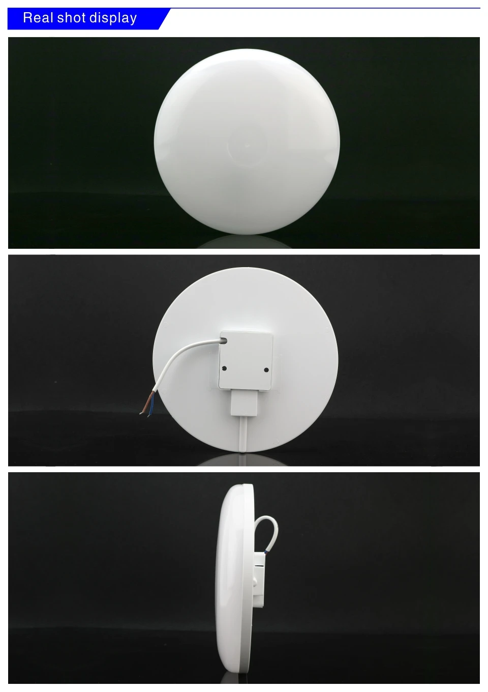 LED Panel Lights, Ultra Thin Ceiling Light Fixture, 24W Flush Mount Ceiling Light, 220V Downlight Ultra-thinIndoor LightingLight