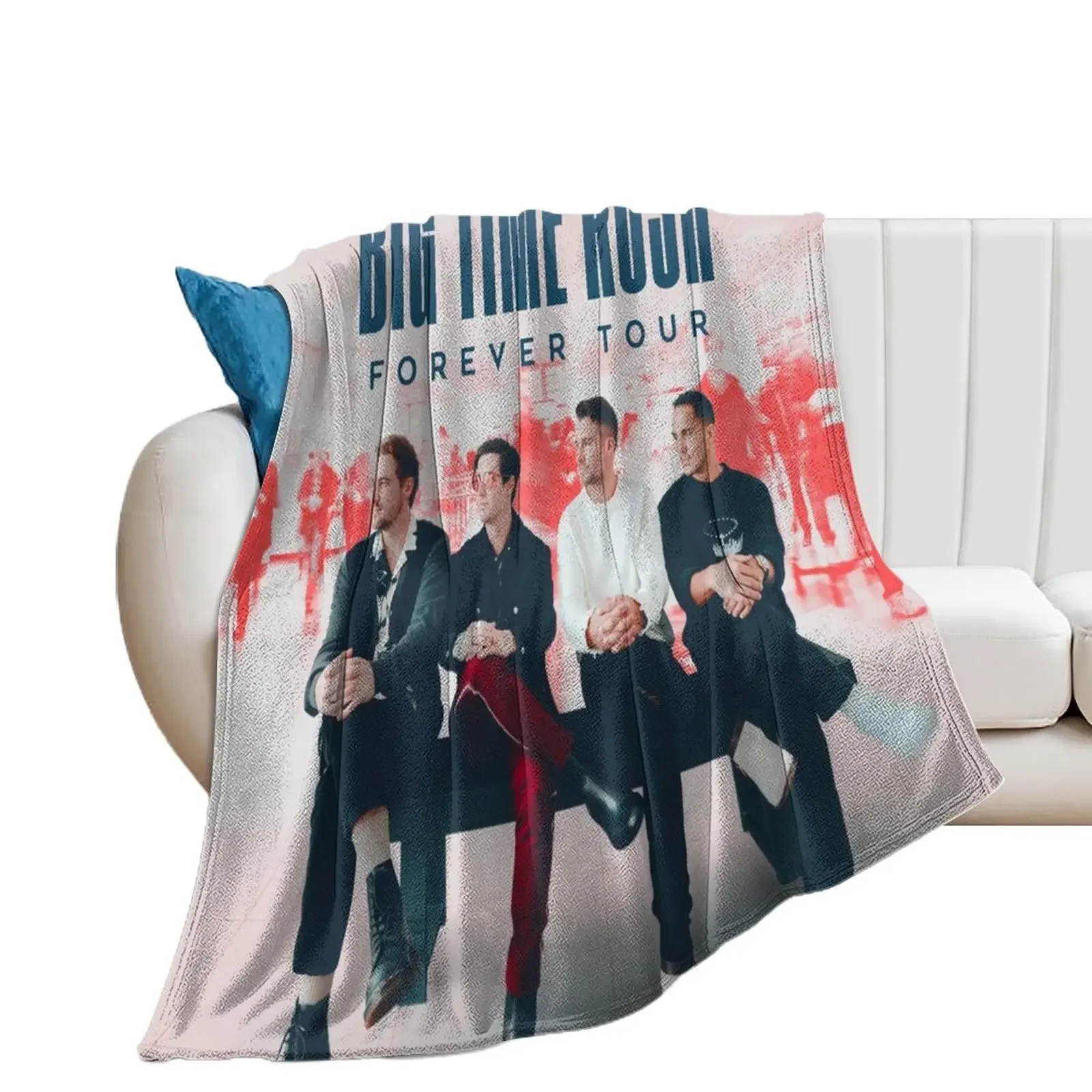 btr 2022 tour btr big time rush btr 2022 tour Throw Blanket heavy to sleep Decorative Sofa christmas gifts Blankets