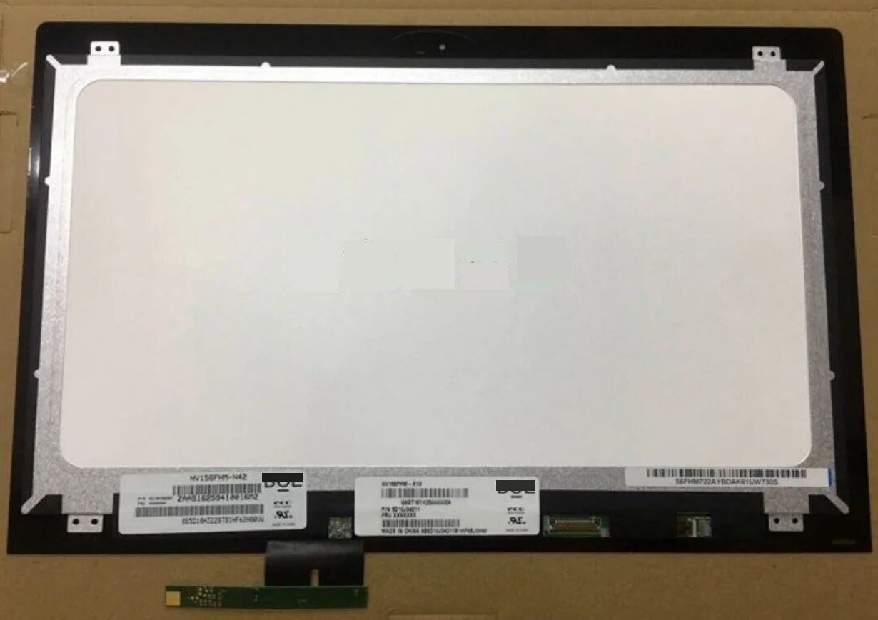 For Lenov0 Edge 2 1580 FHD Lcd Touch Screen Digitizer 15.6