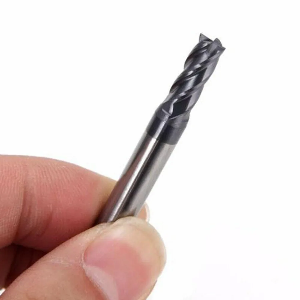 Solid Carbide End Mill 4 Teeth - AlTiN Coating Solid Carbide Milling Cutter For HPC Brand New And High Quality
