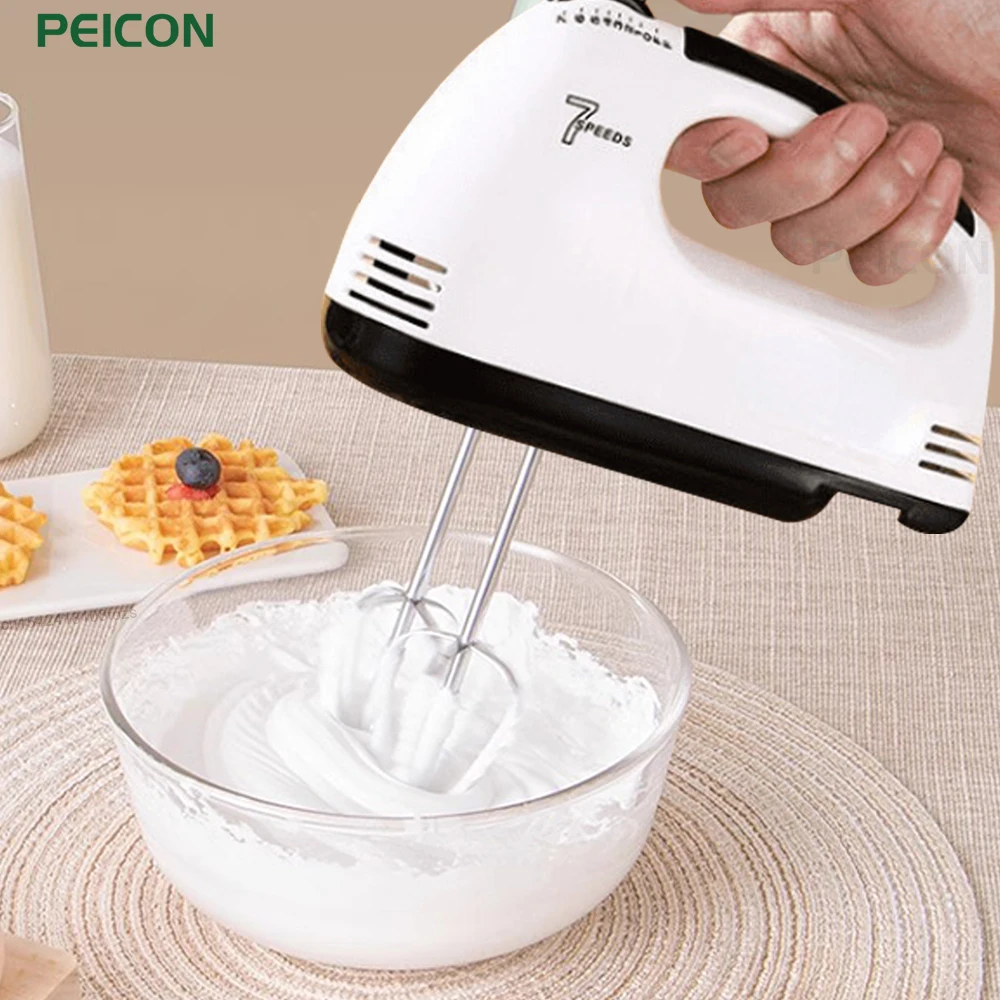 Electric Milk Frother Handheld Egg Beater for Cappuccino Coffee Foamer Cream Egg White Blender Household Kitchen Automatic Mixer