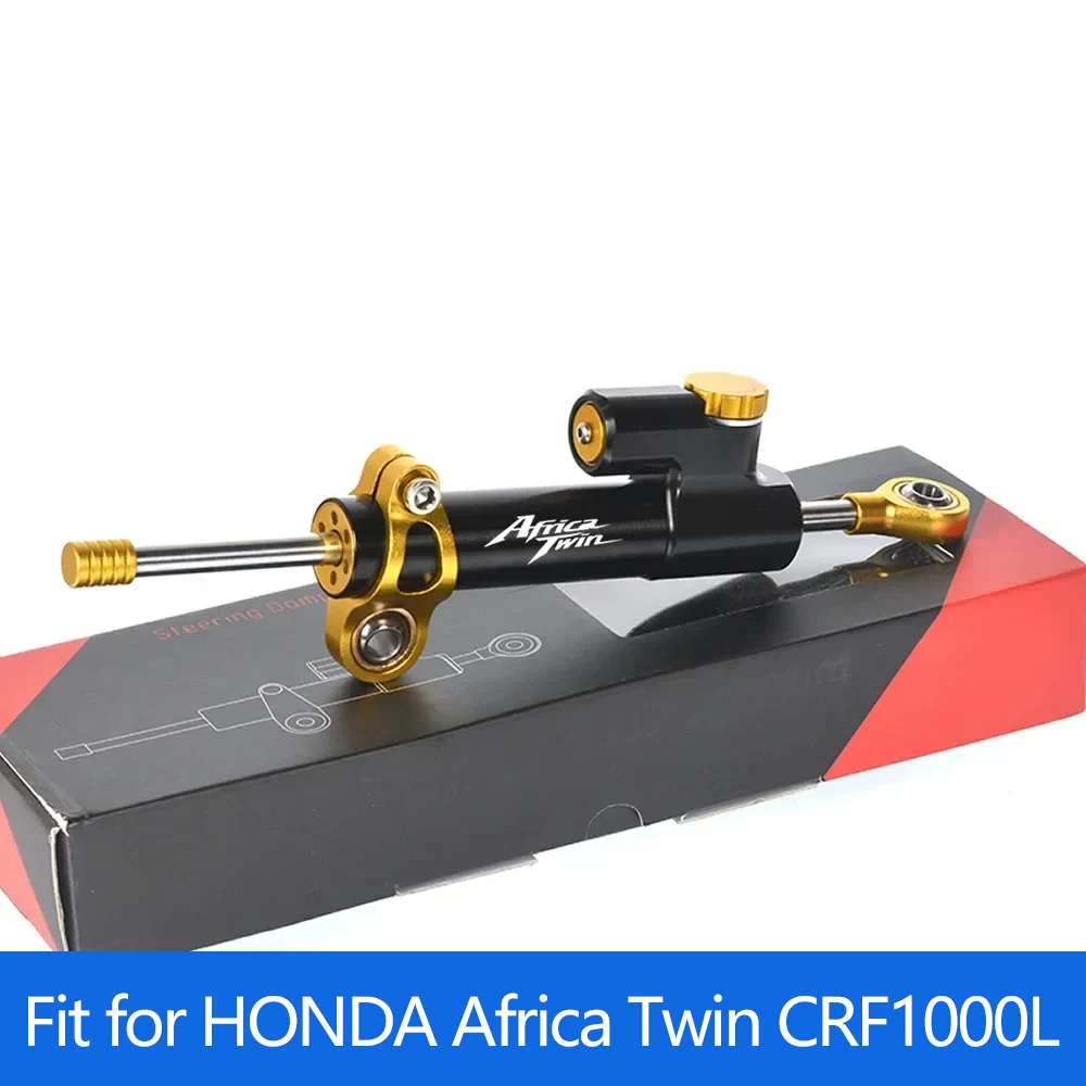 Suporte de amortecedor de direção, kit de montagem para Honda Africa Twin, African Twin, CRF1000L, CRF1100L, 2018, 2019