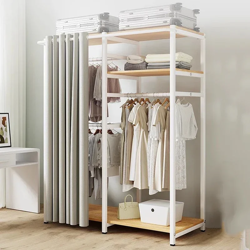 Clothing Rack Wardrobe Storage Bedroom Dresser Closets Armables Wardrobe Organizer Hotel  Living Room Cabinets