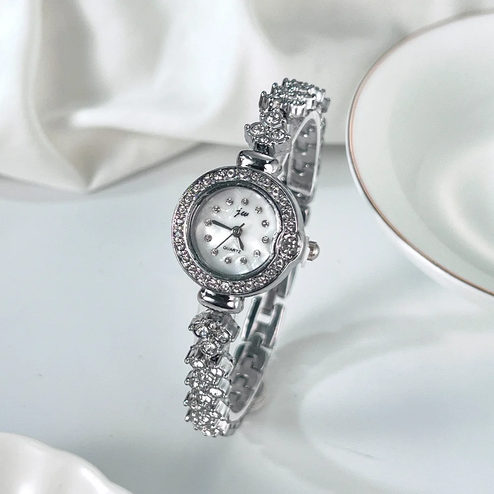 Ladies High-End Bracelet Watch Exquisite and Compact Korean Version Student Fashion Temperament Women's Quartz Wristwatches