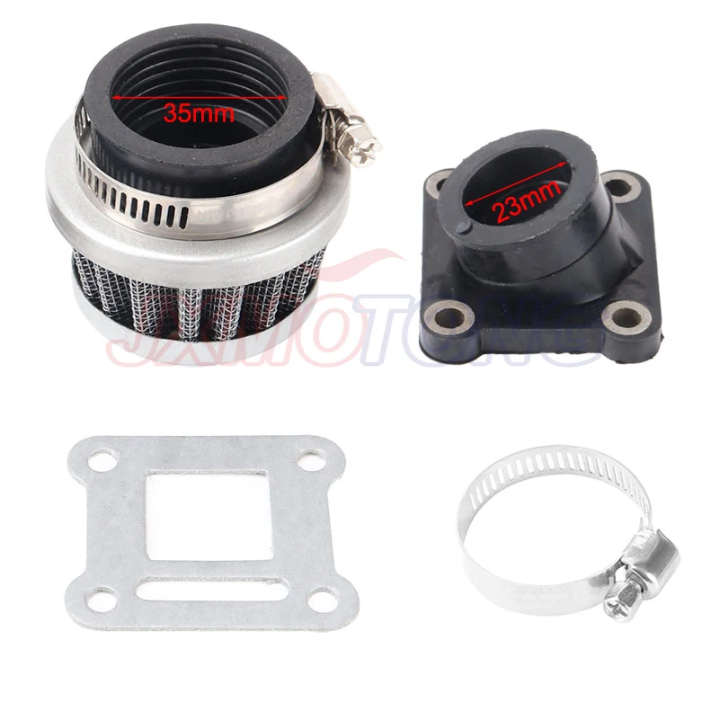 Carburetor with air filter & Manifold Boot for KTM 50 50SX 50CC JUNIOR 50CC SX 2001-2008 hand Chock carburetor kit 20mm