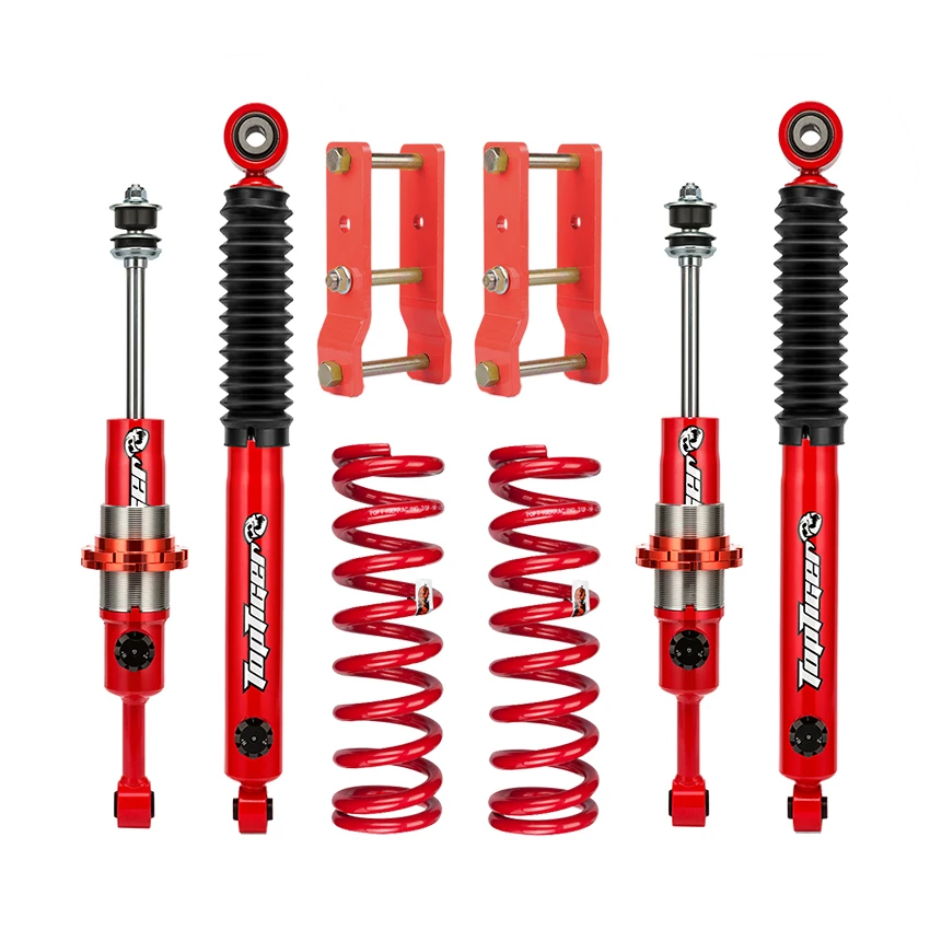 Coilover Adjustable Shock Absorber Twin Tube Off Road 4x4 For BT50 Nitrogen Gas 2 Inch Lift Kit Comfort Shackles