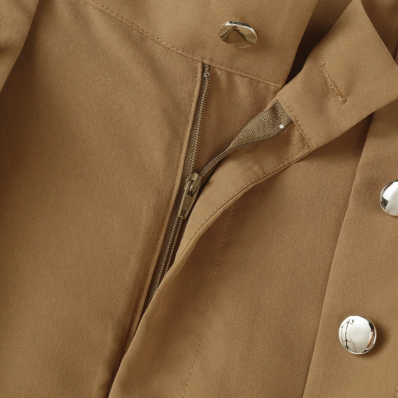 トレンディなパッチワークルーズストレートパンツ男性スタイリッシュなソリッドカラーハイトウエストパンツメンズ春秋ストリートヴィンテージパンツ