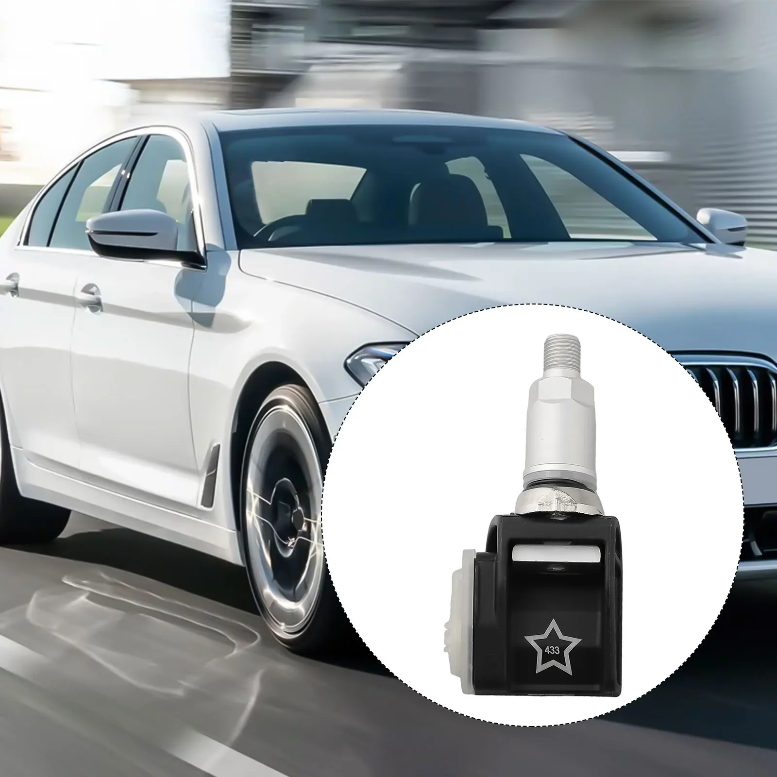 

Car TPMS Tyre Pressure Sensor 433MHz For Mercedes For E-Class For W213 For C238 A0009052102 Tire Pressure Monitoring System