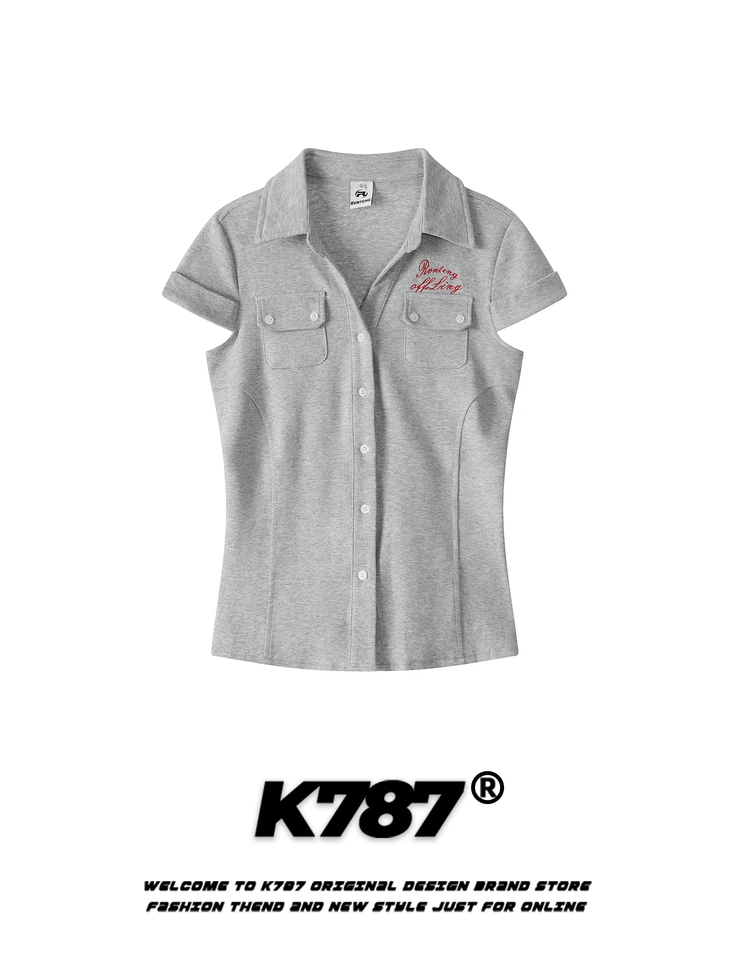 

Женская футболка K787 в стиле Spicy Girl, американский крой, укороченная, летняя, приталенная, с открытыми плечами, Y2K, короткий кардиган, топ